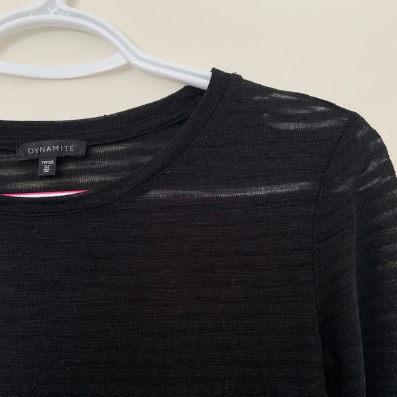 Dynamite Xtra Small Black long sleeve - Picture 3 of 4